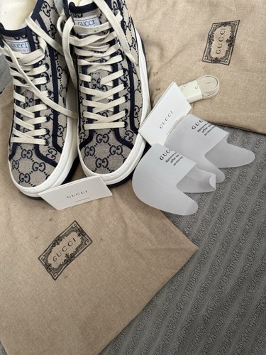 Gucci tennis trainers - gucci,